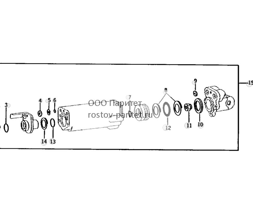 Remote Cylinder Overhaul Kit 